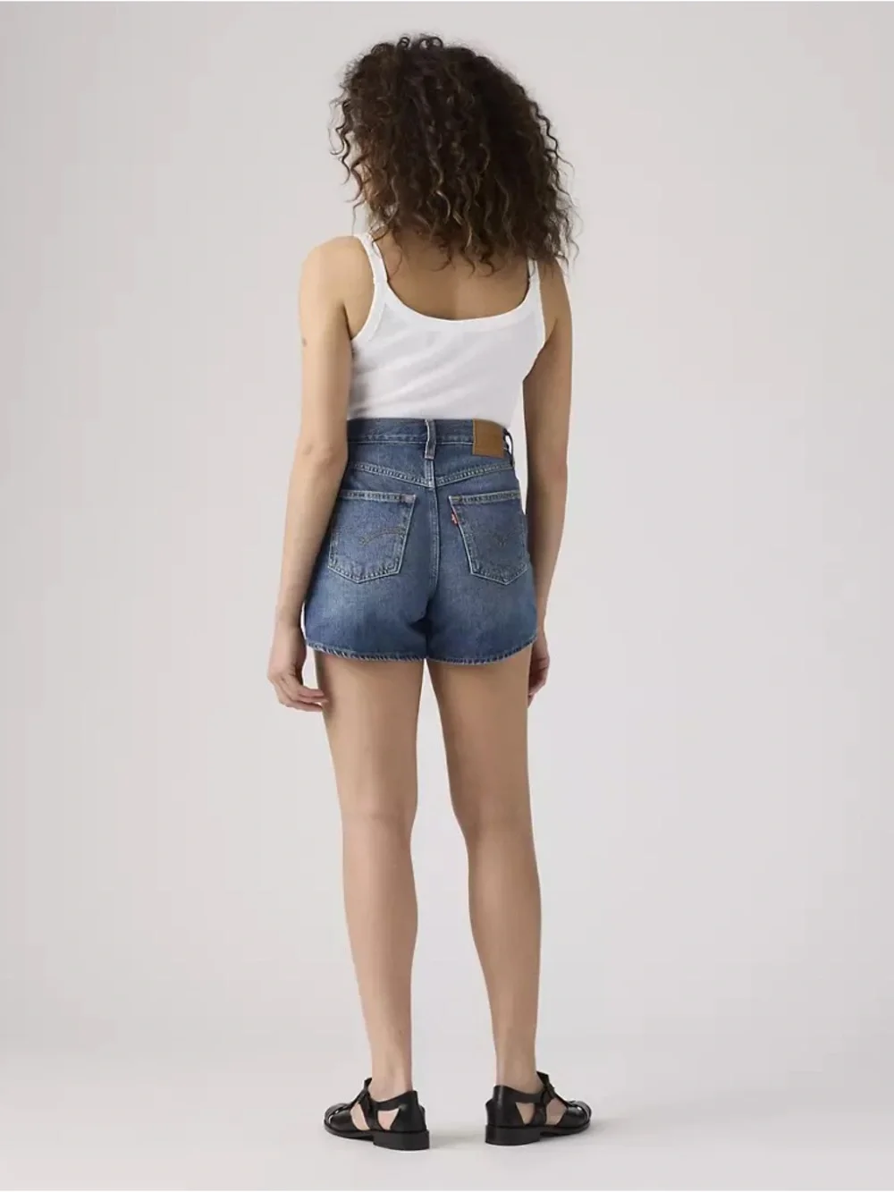 Levi's Dark Blue Denim Jean Shorts